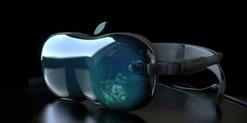 Apple Teleport concept showing futuristic digital presence and spatial computing