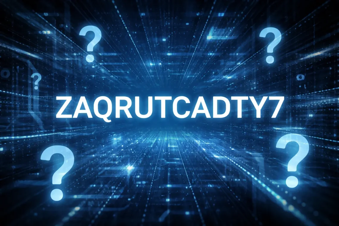 What Is Zaqrutcadty7