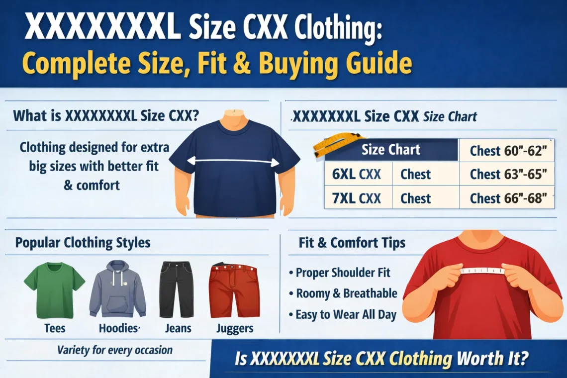 XXXXXXXXL Size CXX Clothing