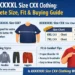 XXXXXXXXL Size CXX Clothing