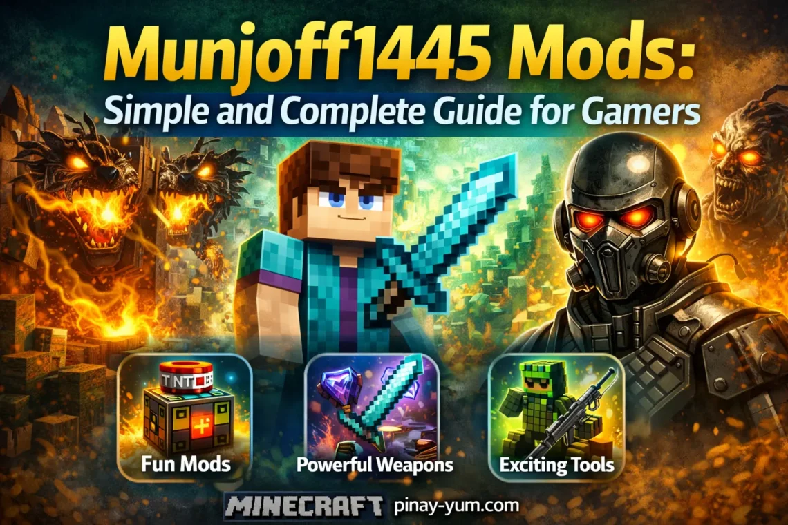 munjoff1445 Mods: Simple and Complete Guide for Gamers