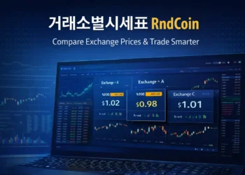 거래소별시세표 RndCoin